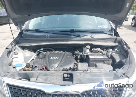 2016 Kia Sportage Lx from USA, damaged, VIN KNDPBCAC5G7876566